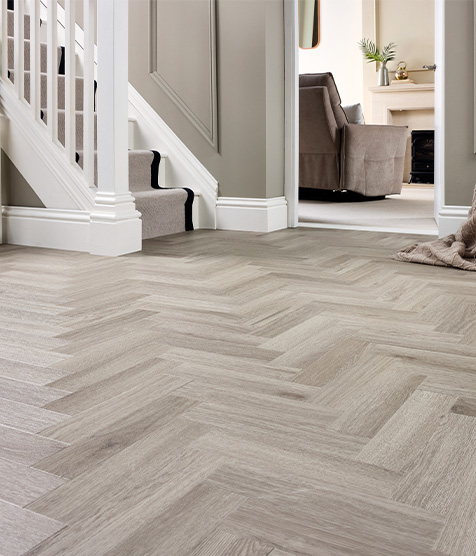 Mosaic Urban Grey Herringbone 5