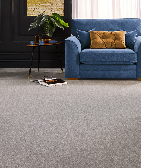 Rustique Misty Grey-5a blue chair