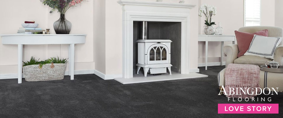 Deep Feelings in 'Welsh Slate', a dark carpet, that is the warmest carpet in our portfolio 